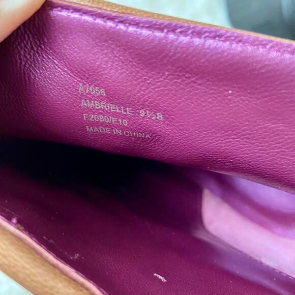 COACH Poppy Ambrielle Brown Leather Booties - Picture 10 of 11